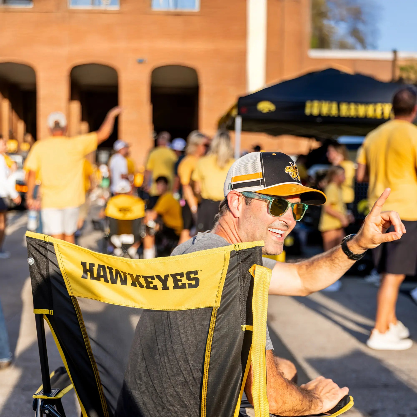 Comfort Pro Rocker™ - Iowa Hawkeyes product photo