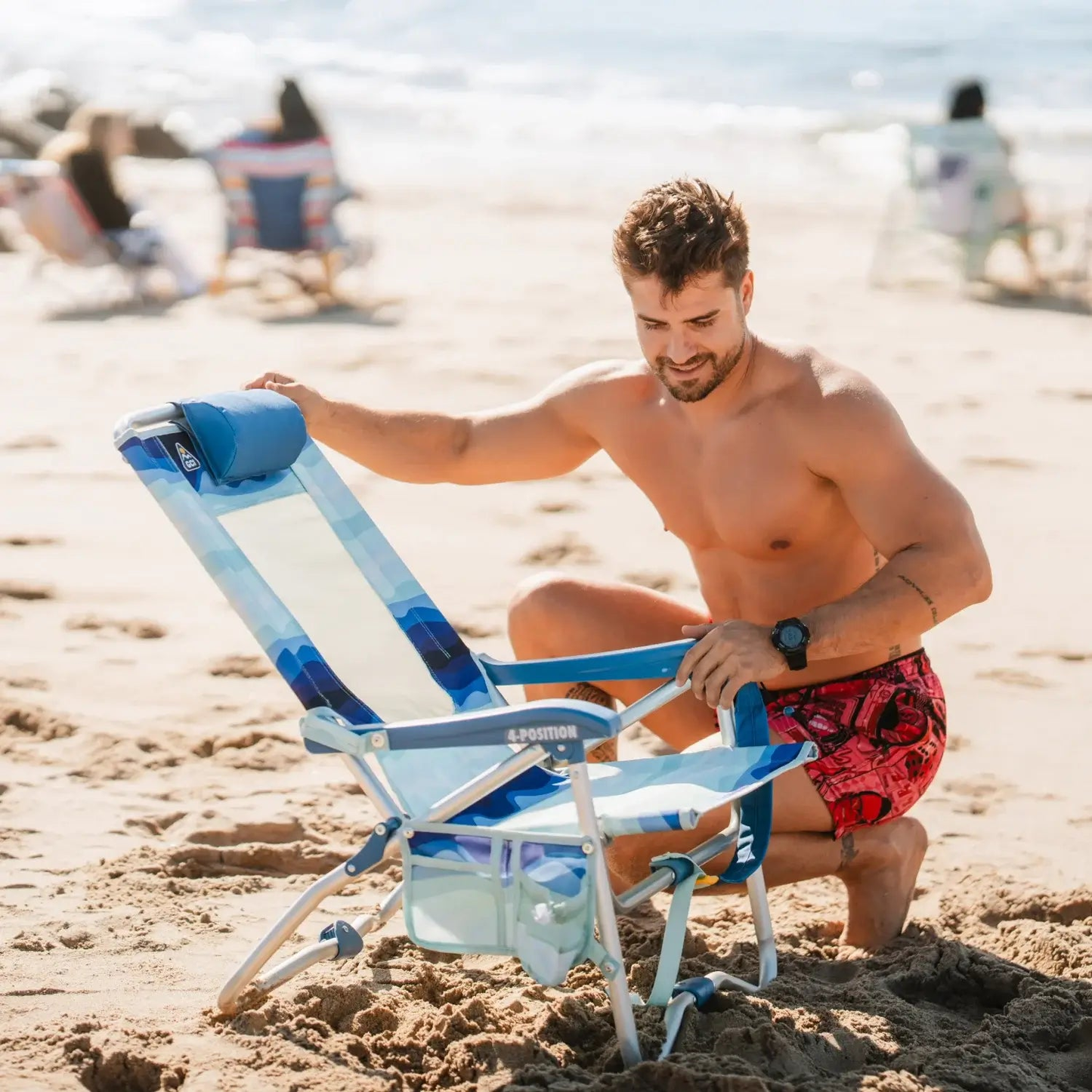 Bi-Fold Beach Chair™ product photo