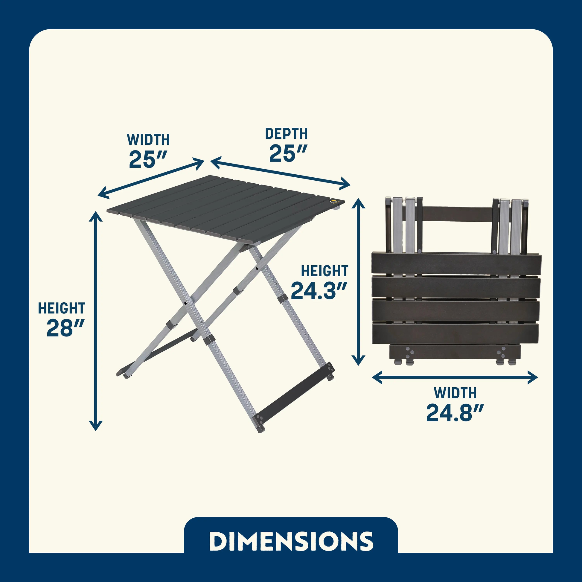 Compact Camp Table 25™ product photo