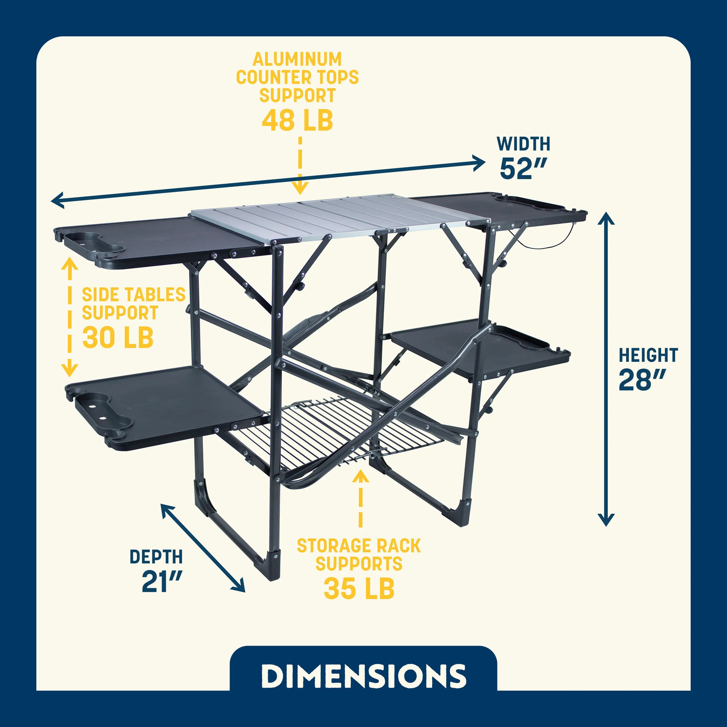 Slim-Fold Cook Station™ product photo