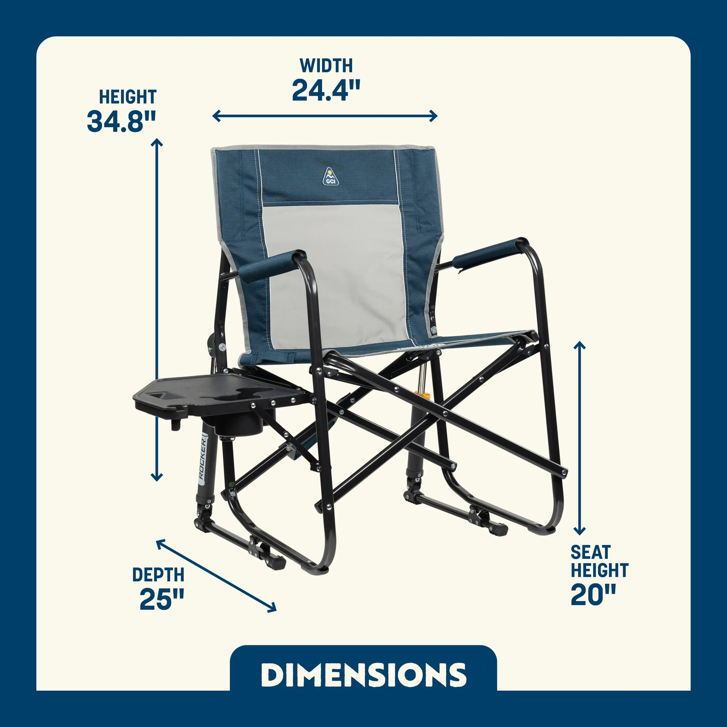 Freestyle Rocker™ with Side Table product photo
