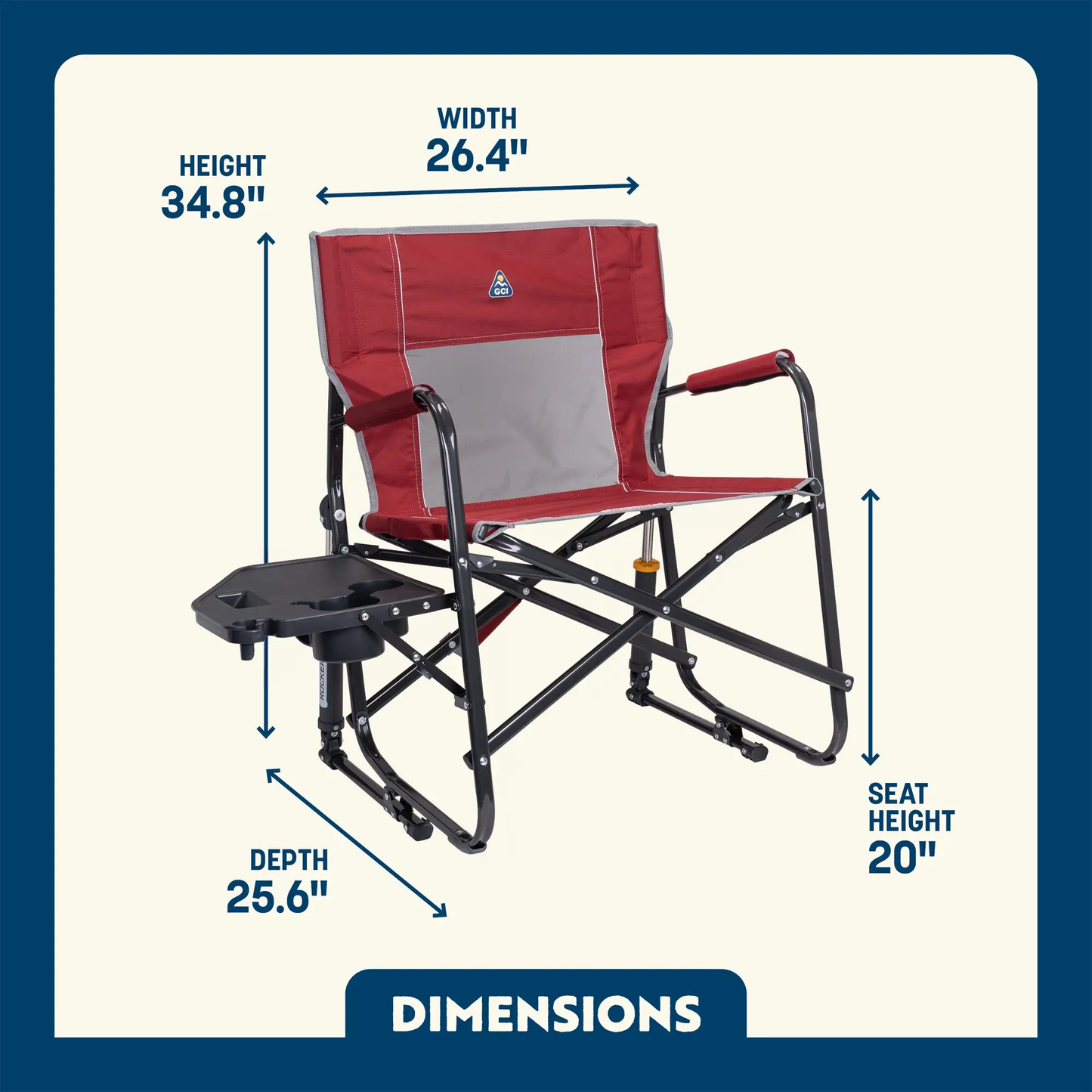Freestyle Rocker XL™ with Side Table product photo