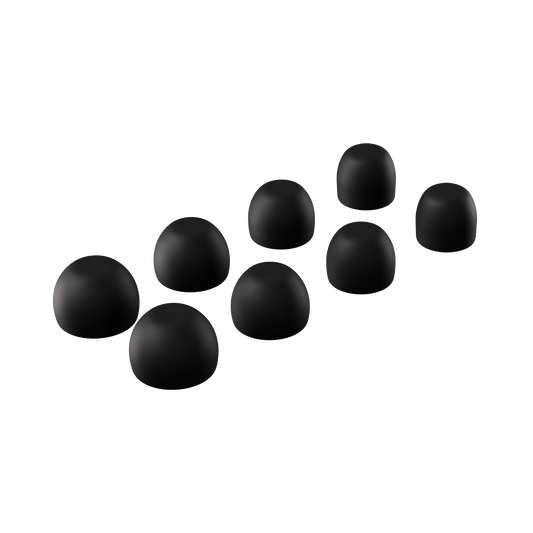 Loop Quiet™ 2 Ear Tips - Black (Mixed Sizes) All sizes product photo