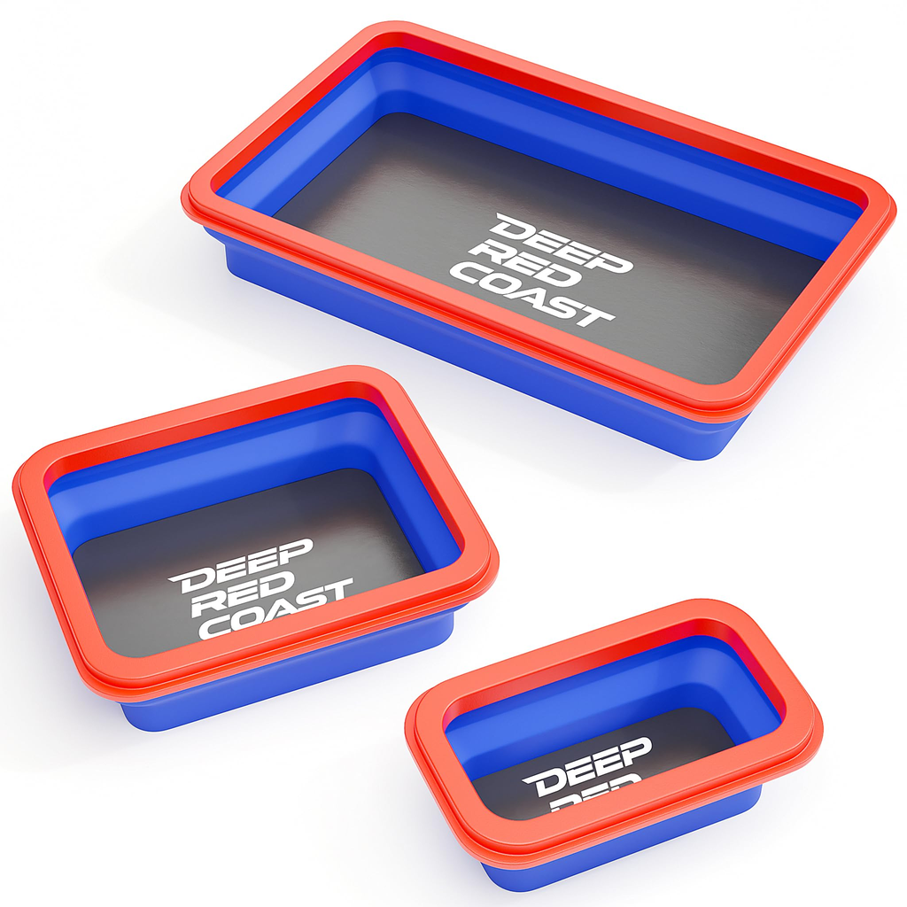 Multi Pack Magnetic Parts Tray - 4 Pack